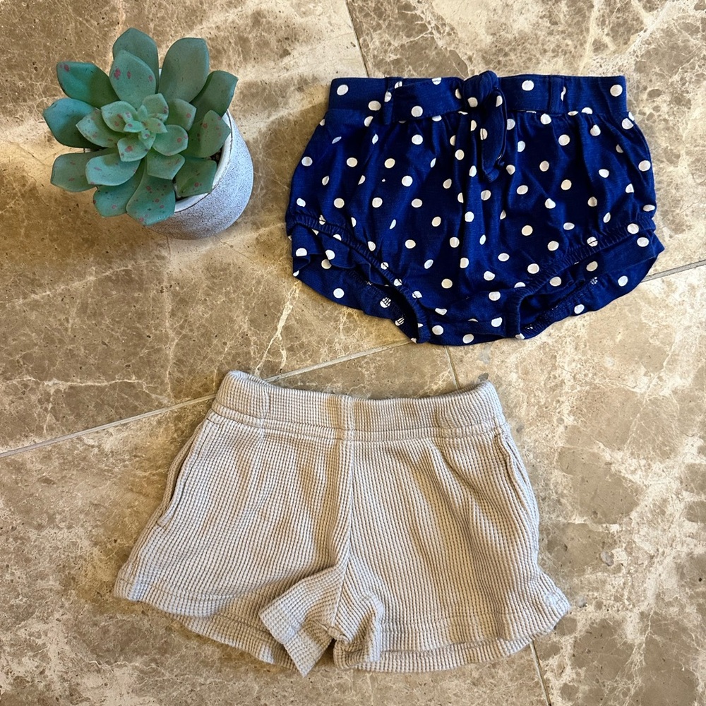 TBA & Joe Fresh Baby Shorts 6-12 Months Like new